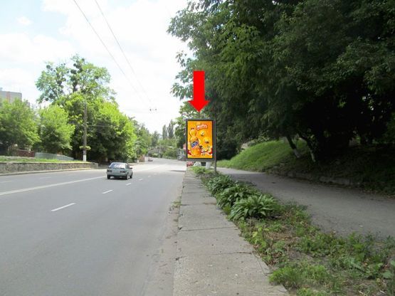 Фото рекламной плоскости по адресу Киевская ул, 25, в центр