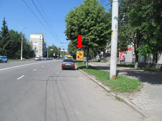 Фото рекламної площини за адресою Келецкая ул., 78, в сторону Юности пр.