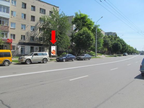 Фото рекламної площини за адресою Келецкая ул., 78, в центр