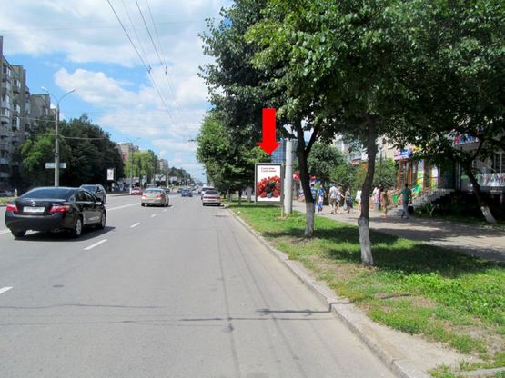 Фото рекламної площини за адресою Келецкая ул., 78, в сторону Юности пр.