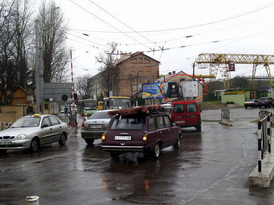 Фото рекламной плоскости по адресу Зелена, 143а (вул. Дж. Вашінгтона)