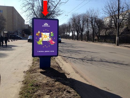 Фото рекламної площини за адресою Витрука ул., 9В, возле супермаркетов "Олди","Эльдорадо" и "Фуршет"