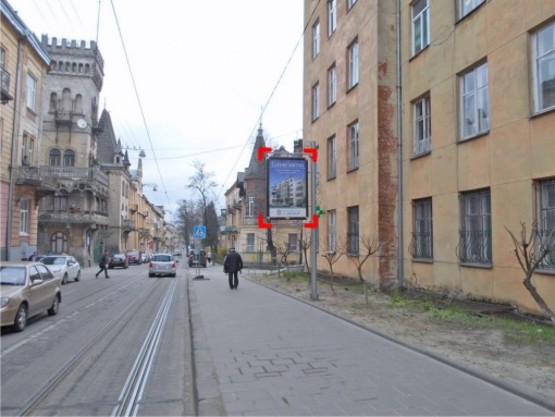 Фото рекламной плоскости по адресу вул. Чупринки. 43