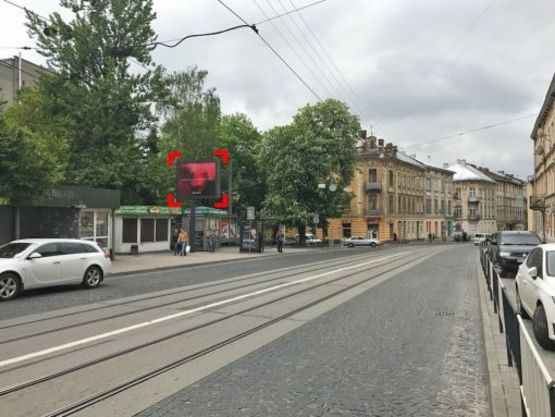Фото рекламной плоскости по адресу вул. Личаківська – Чехова, розмір 2,3 х 3,2 м скролл