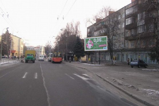 Фото рекламной плоскости по адресу Ковельська (облспоживспілка)