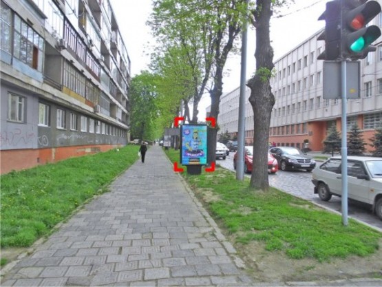 Фото рекламної площини за адресою вул. Вітовського, 38, місце 1