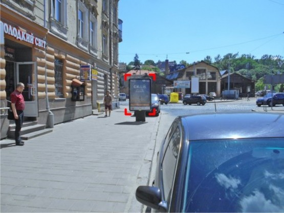 Фото рекламной плоскости по адресу вул. Коперника, 47