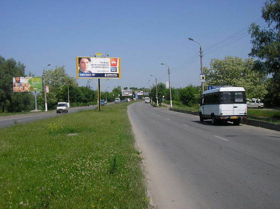 Фото рекламной плоскости по адресу Ізмайлівська (розд. смуга, до ринку); м.2