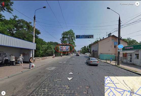 Фото рекламной плоскости по адресу Руська -  Кобилиці