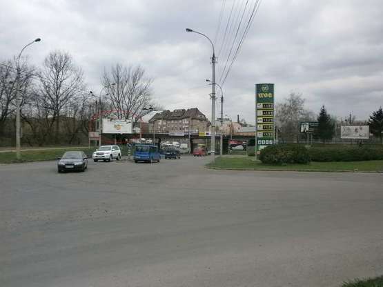 Фото рекламной плоскости по адресу Хотинська- Заводська