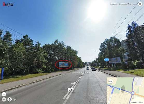 Фото рекламной плоскости по адресу Бандери (парк), В