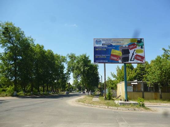 Фото рекламної площини за адресою г. Боярка, ул. Магистральная, въезд в Боярку, стелла