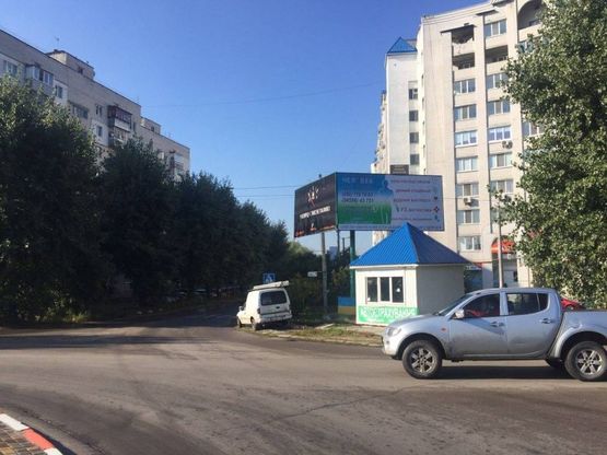 Фото рекламной плоскости по адресу г. Боярка, ул. Магистральная, круг