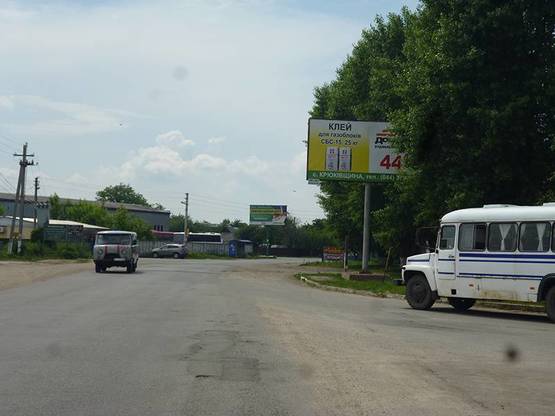 Фото рекламної площини за адресою г. Боярка, ул. Шевченко, въезд в Боярку со стороны с.  Вита-Поштова
