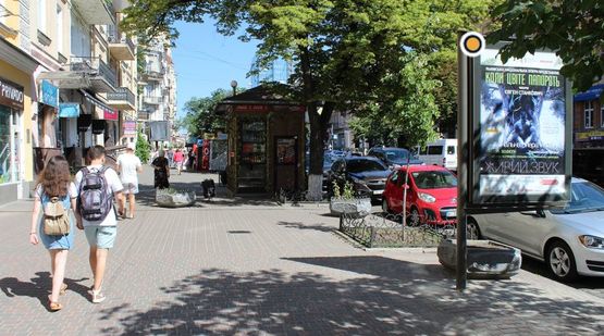 Фото рекламной плоскости по адресу Богдана Хмельницкого ул. 44