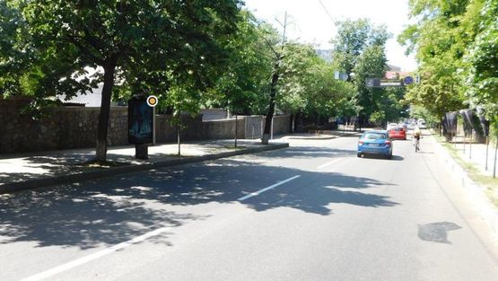 Фото рекламной плоскости по адресу Петровская аллея 5