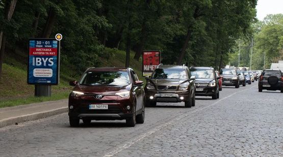 Фото рекламной плоскости по адресу Днепровский спуск 12