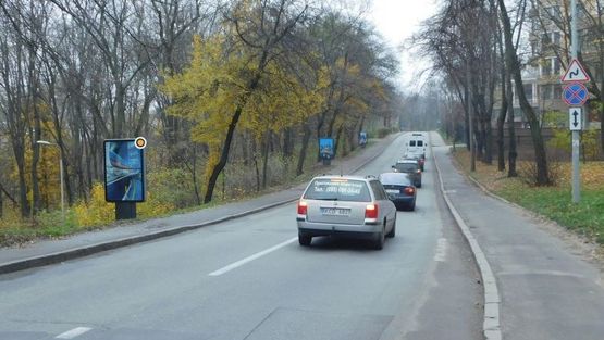 Фото рекламної площини за адресою Парковая дорога 6