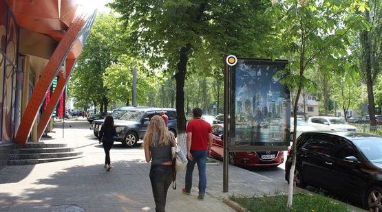 Фото рекламной плоскости по адресу Леси Украинки бул. 3