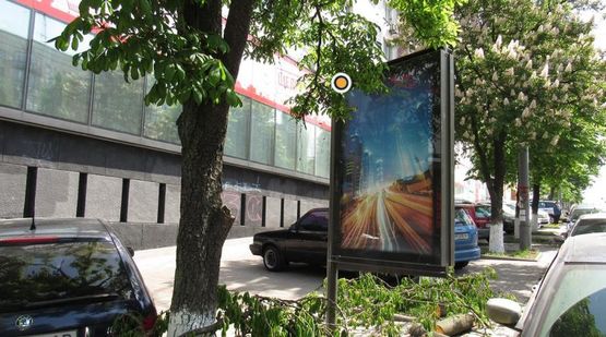 Фото рекламної площини за адресою Леси Украинки бул. 5