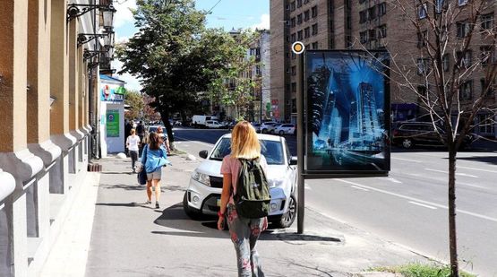 Фото рекламной плоскости по адресу Саксаганского ул. 40/85