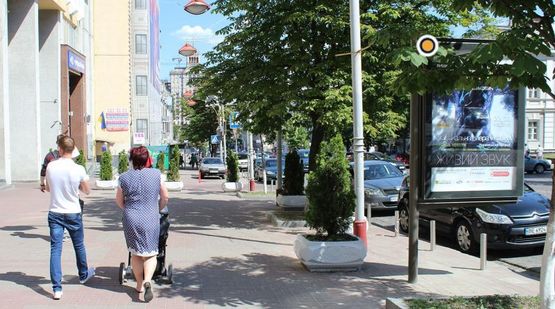 Фото рекламної площини за адресою Богдана Хмельницкого ул. 16