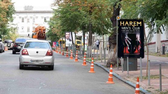 Фото рекламной плоскости по адресу Пушкинская ул. 9