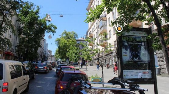 Фото рекламной плоскости по адресу Прорезная ул. 7