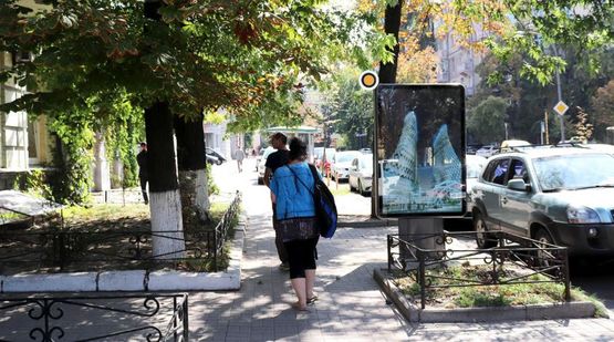 Фото рекламной плоскости по адресу Лютеранская ул. 25