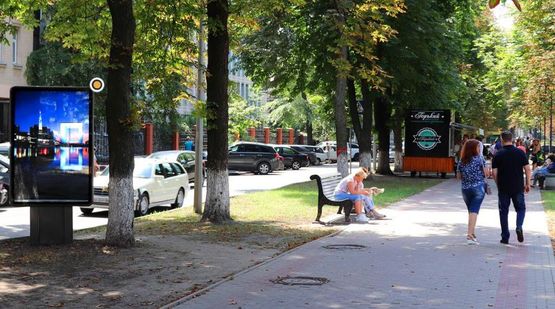 Фото рекламной плоскости по адресу Липская ул.  разделитель