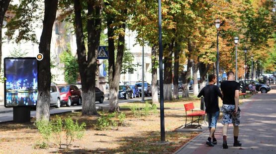 Фото рекламної площини за адресою Липская ул.  разделитель