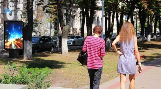 Фото рекламной плоскости по адресу Липская ул.  разделитель