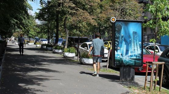 Фото рекламной плоскости по адресу Владимирская ул. 68