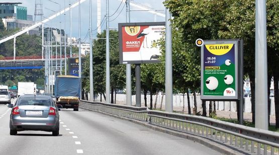 Фото рекламної площини за адресою Набережное шоссе