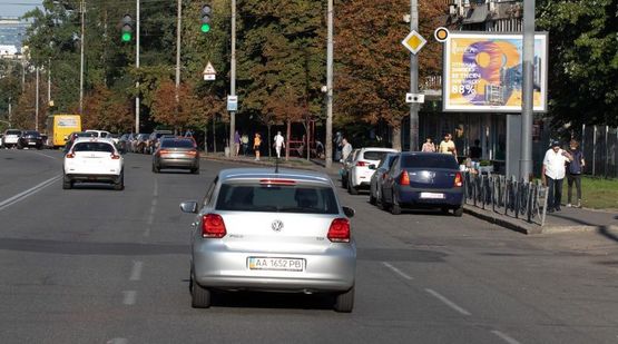 Фото рекламної площини за адресою Липковского Василия ул. , к ул.Льва Толстого