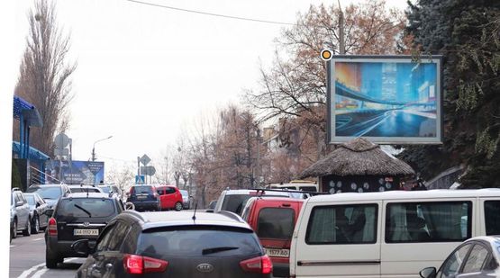 Фото рекламной плоскости по адресу Шолуденко ул. 1а, от пр.Победы