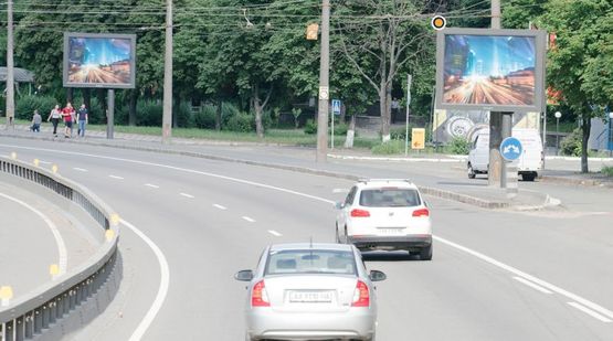 Фото рекламної площини за адресою Телиги Елены ул., АЗС Shell