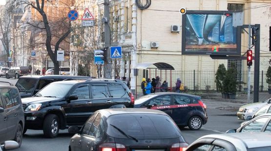 Фото рекламної площини за адресою Сечевых Стрельцов ул./ Кудрявский спуск