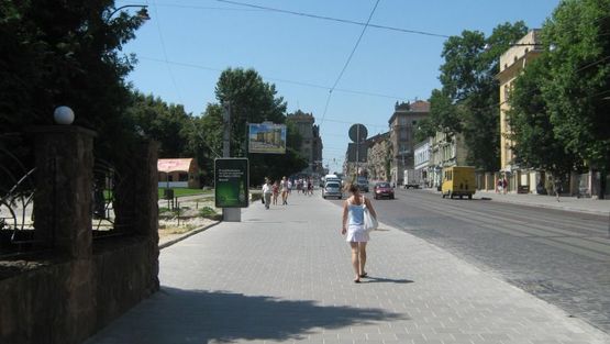 Фото рекламної площини за адресою Городоцкая ул.  83, вход в цирк