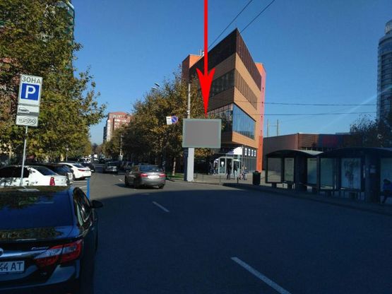 Фото рекламной плоскости по адресу t002A6,вул. Європейська, 10