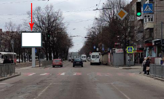 Фото рекламной плоскости по адресу t073A5,вул. Робоча, 162 - вул. Каверіна