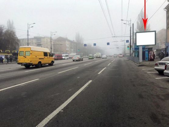 Фото рекламной плоскости по адресу t127A7,просп. Слобожанський, 89 - вул. Калинова