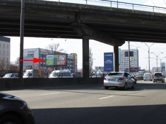 Фото рекламной плоскости по адресу Степана Бандери (Московський) проспект, 16 на розподілювачі