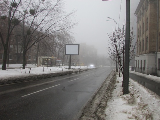 Фото рекламной плоскости по адресу Іоанна Павла ІІ (Патріса Лумумби), 35/23 / Івана Кудрі
