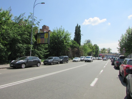 Фото рекламной плоскости по адресу Малевича Казимира (Боженка), 119