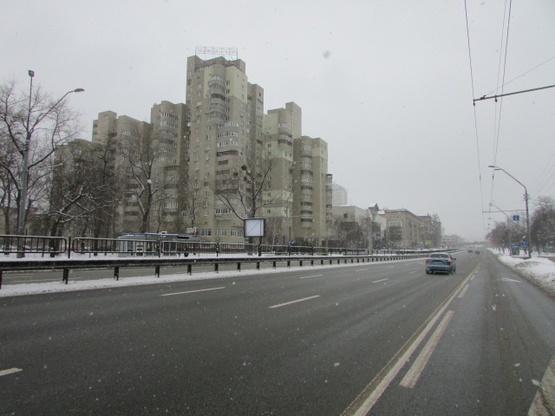 Фото рекламної площини за адресою Перемоги проспект / Академіка Янгеля