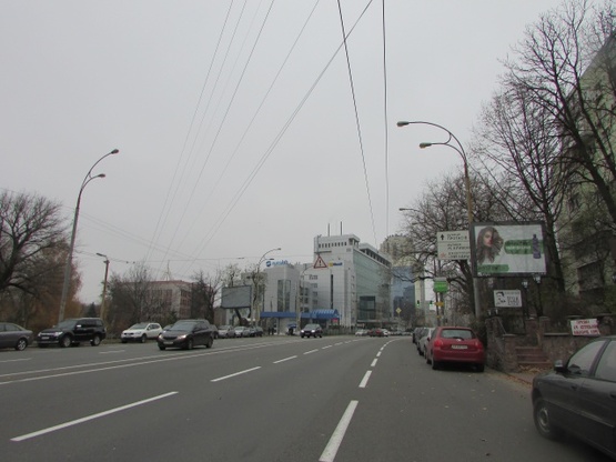 Фото рекламной плоскости по адресу Солом'янська, 4