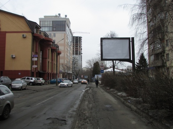Фото рекламной плоскости по адресу Багговутівська, 12