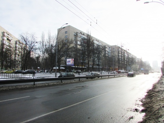 Фото рекламної площини за адресою Чоколівський бульвар, поміж буд. 20, 22