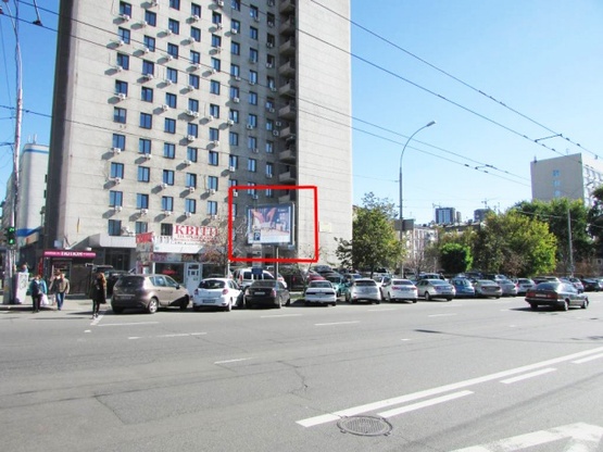 Фото рекламной плоскости по адресу Антоновича (Горького), 51 / Фізкультури